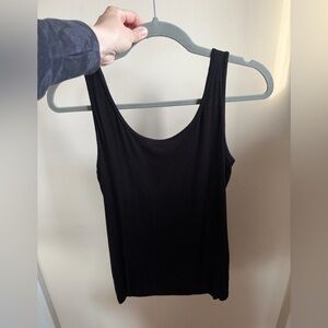 A Pea in the Pod Nursing Tank Top Black Maternity Small